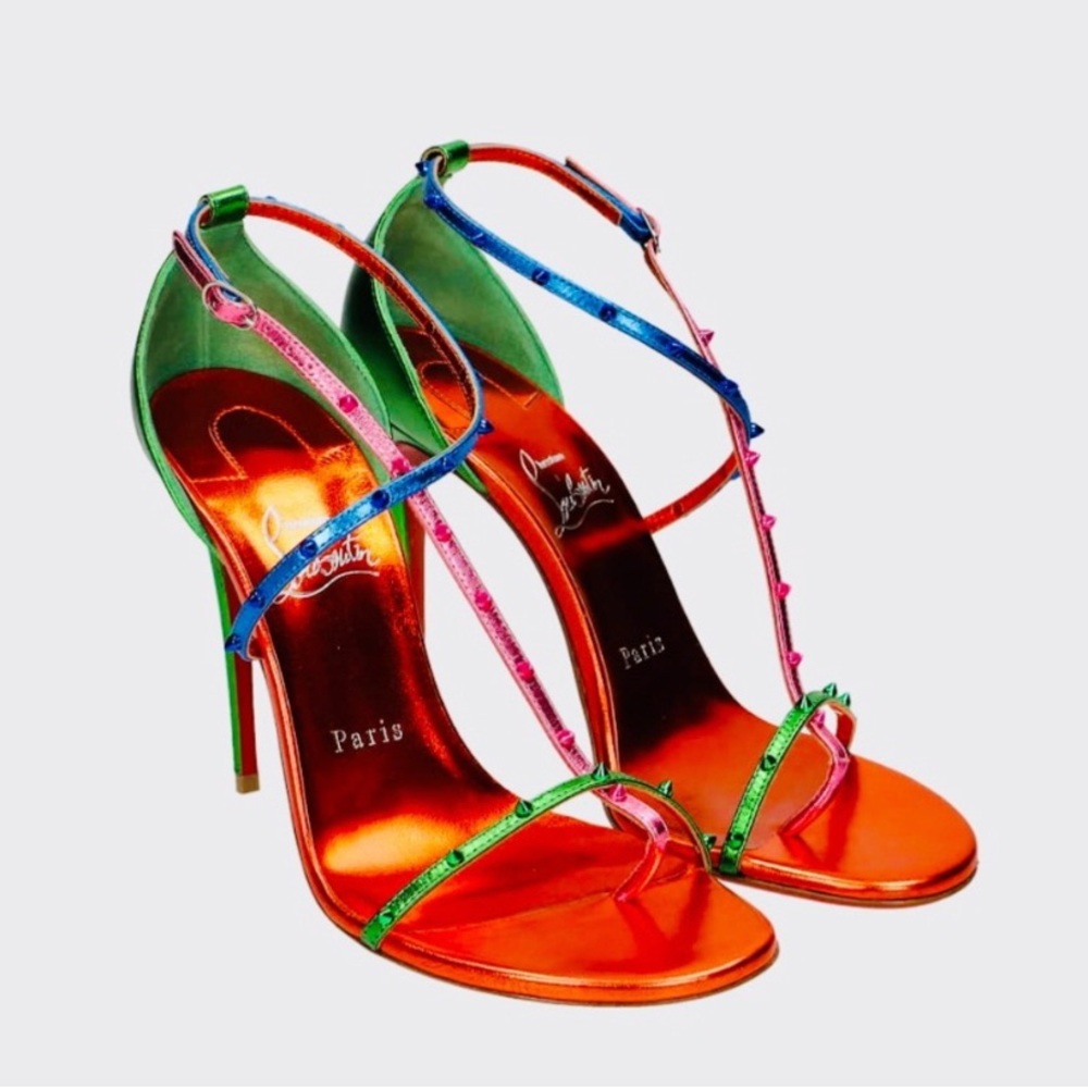 Christian Louboutin Riojana Spikes 100 Size 40